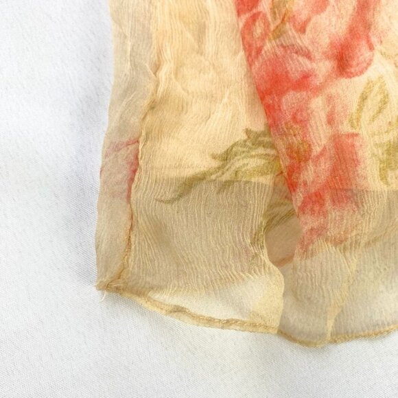 NWT BHLDN CLARE PINK SLEEVELESS FLORAL SHEER CHIFFON OVERLAY FORMAL DRESS - 16 - Picture 11 of 12